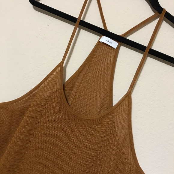 A.L.C. Tie Waist Scoop Neck Dress - Picture 6 of 6